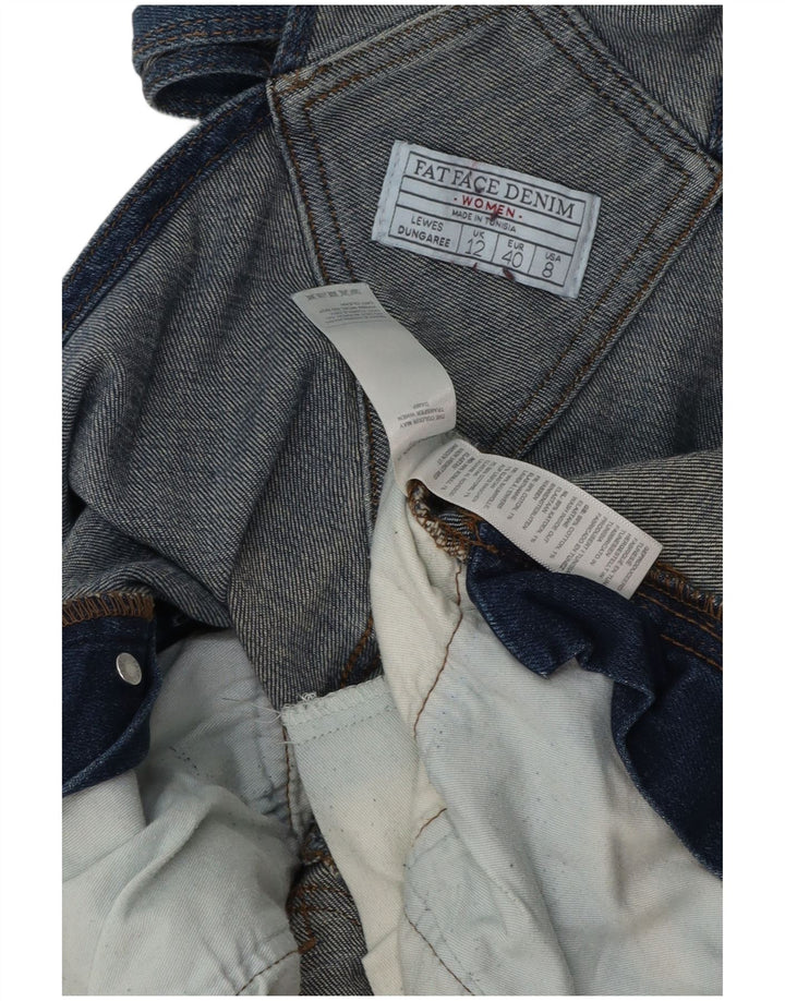 FAT FACE Blugi pentru femei Lewes Salopete Marea Britanie 12 Mediu L34 L27 Bumbac albastru