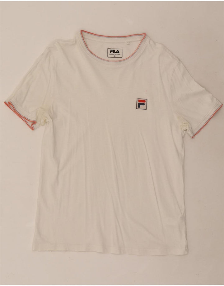 Tricou Bărbați Fila Top mic Bumbac cu dungi albe