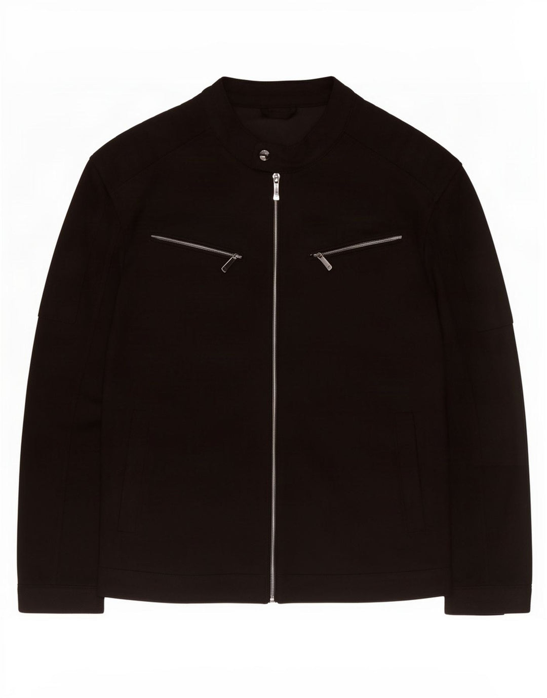 Jachetă pentru bărbați Zara UK 42 XL Negru Poliester
