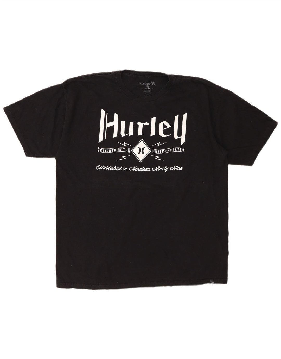 Tricou grafic HARLEY pentru bărbați, cu croiala normală, XL, bumbac negru