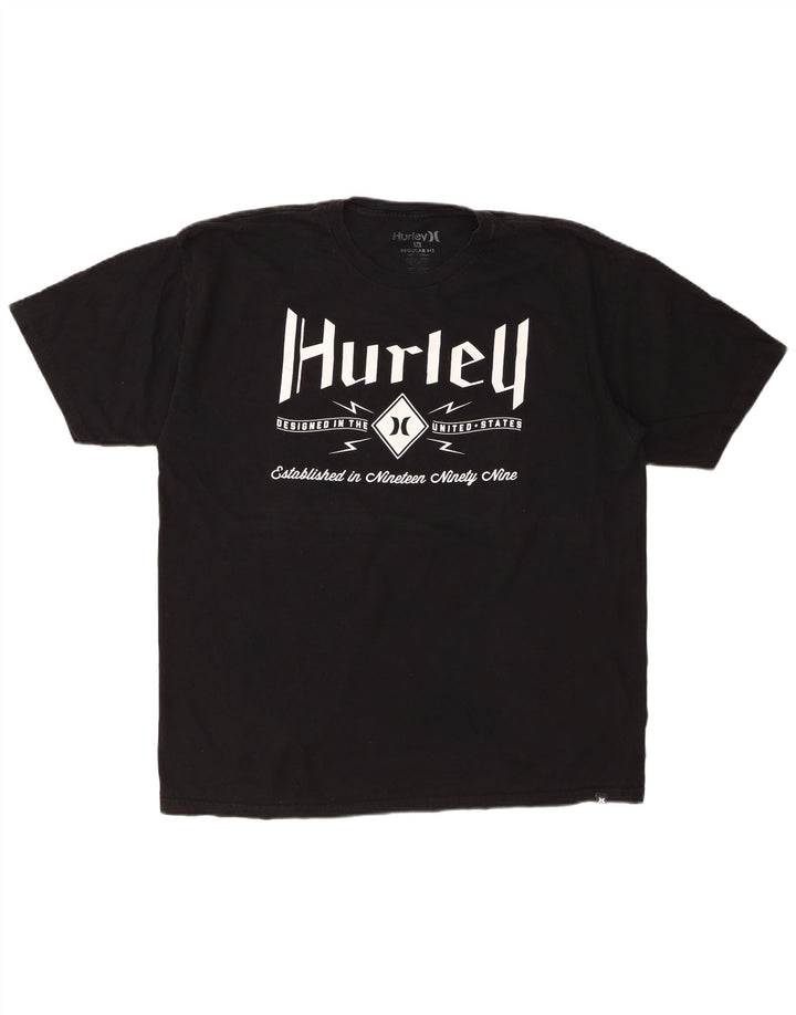 Tricou grafic HARLEY pentru bărbați, cu croiala normală, XL, bumbac negru