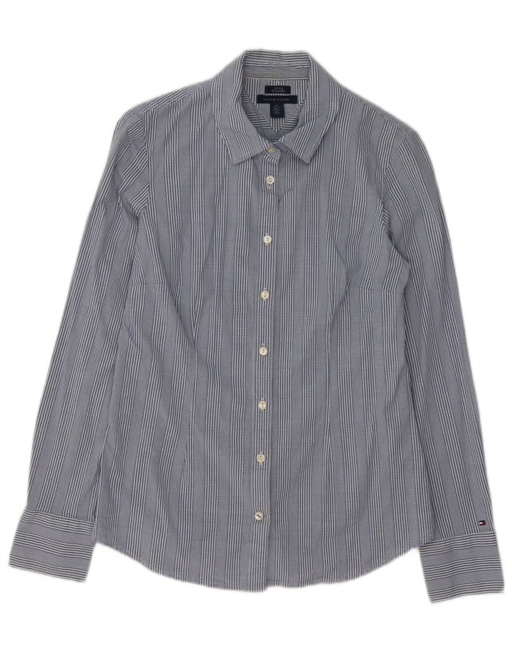 Cămașă Tommy Hilfiger pentru femei UK 14 Medium Blue Check Bumbac
