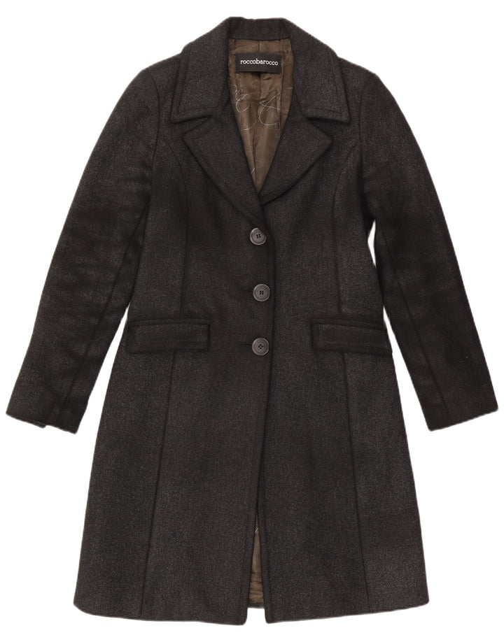 Pardesiu Roccobarocco Femei US 8 Medium Gri