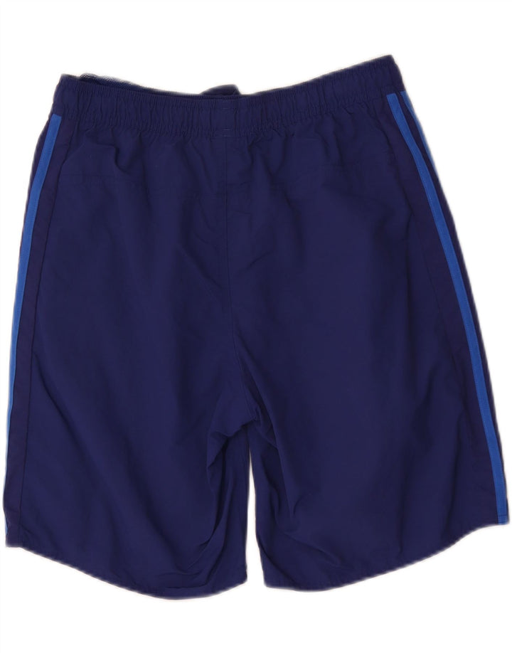 Pantaloni scurți sport ADIDAS pentru bărbați, mediu bleumarin