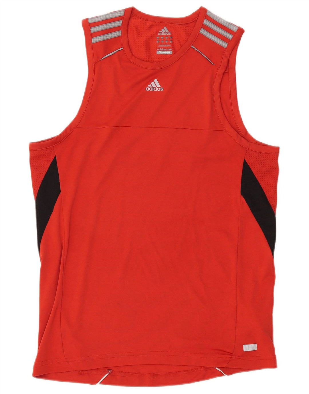 Vest Vest Top pentru bărbați Adidas Medium Red Poliester