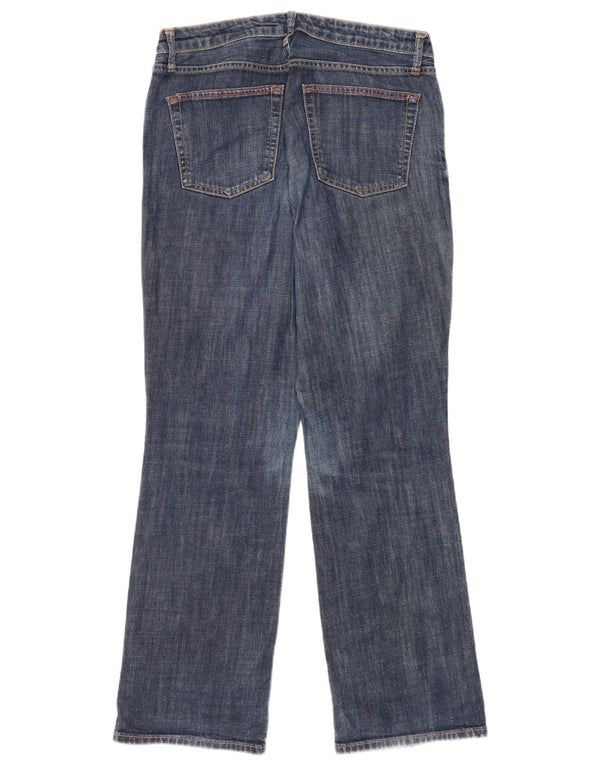 Blugi Gap pentru femei stretch bootcut US 12 Large W32 L29 Blue Bumbac