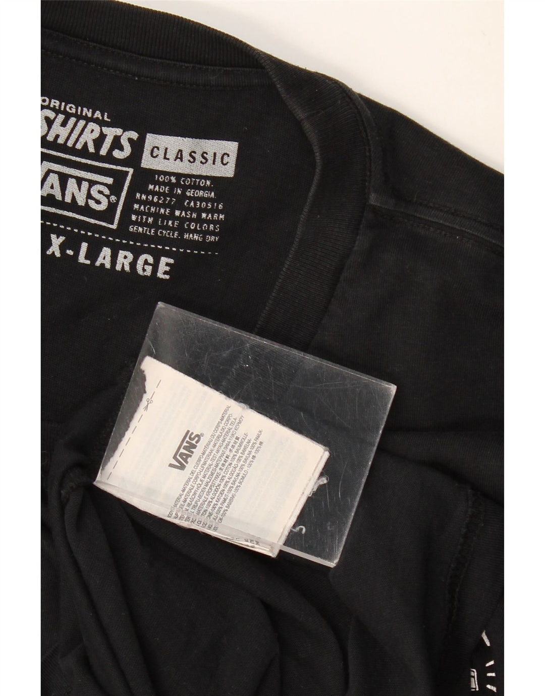 Tricou grafic VANS Classic Fit Top XL Bumbac negru