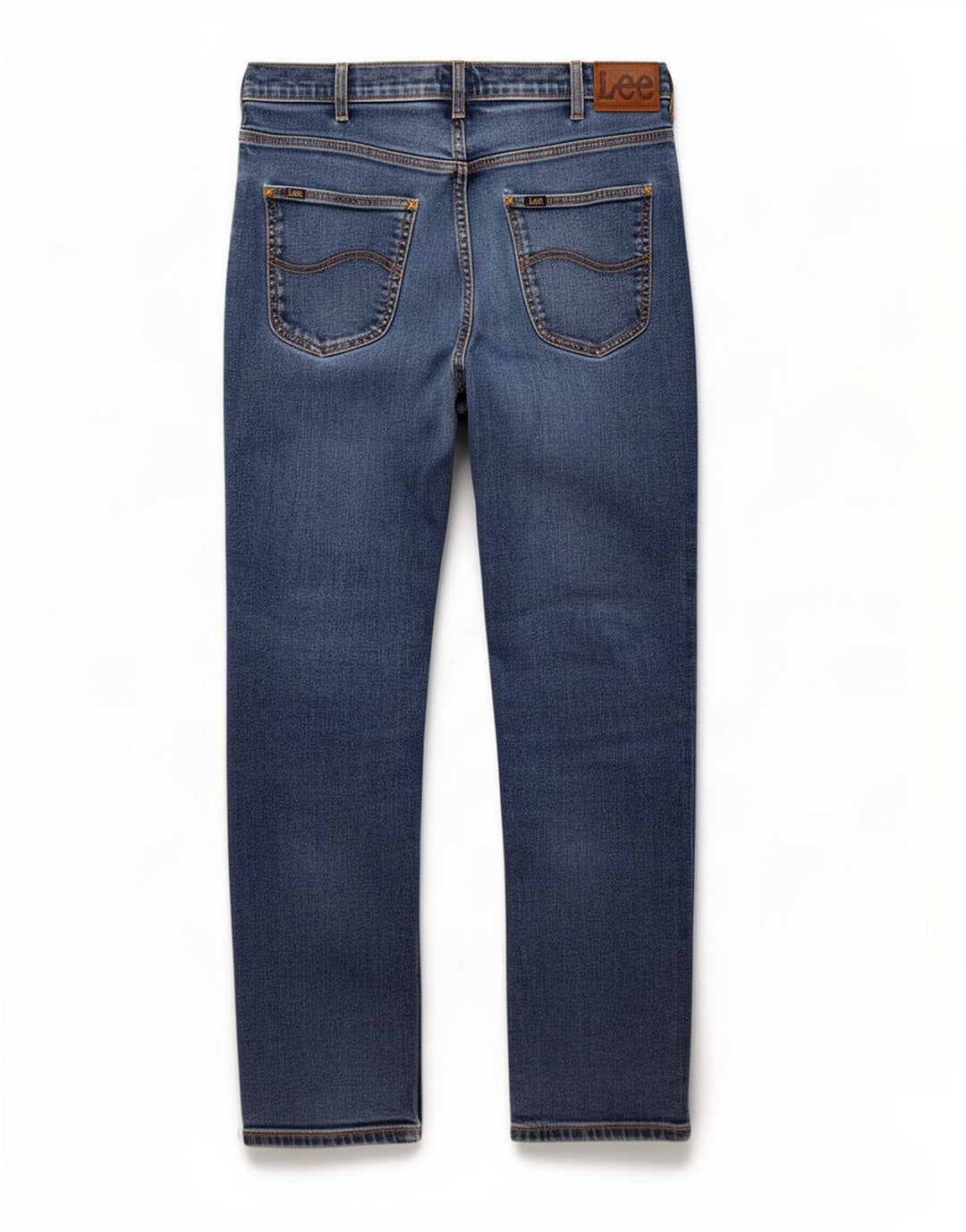 Blugi Lee Brooklyn Straight pentru bărbați W36 L32 Bumbac albastru