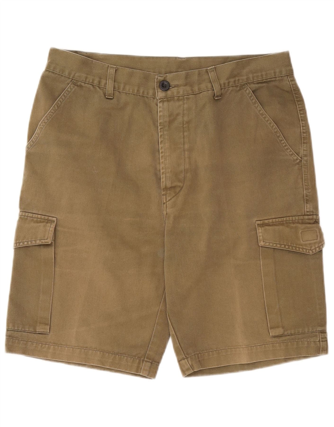 Pantaloni scurți cargo pentru bărbați Metropolitan W34, bumbac kaki mare