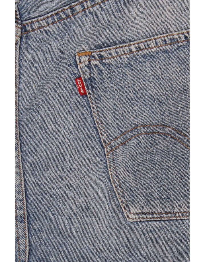 Pantaloni scurți din blugi Levi's W32 Large Blue Bumbac