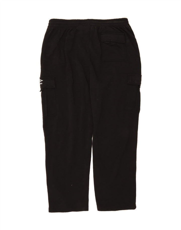 UMBRO Womens Cargo Tracksuit Trousers UK 20 2XL  Black Polyester Vintage Umbro and Second-Hand Umbro from Messina Hembry 
