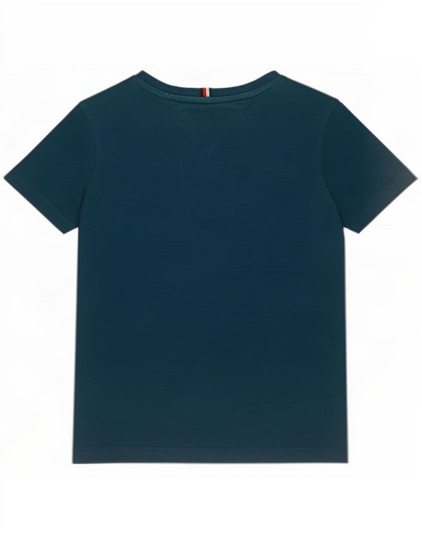 Tricou grafic Tommy Hilfiger pentru băieți Top 7-8 ani Bumbac albastru