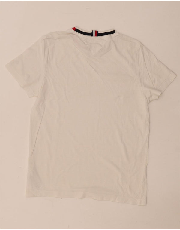 Tricou pentru bărbați Tommy Hilfiger Top XS Bumbac alb