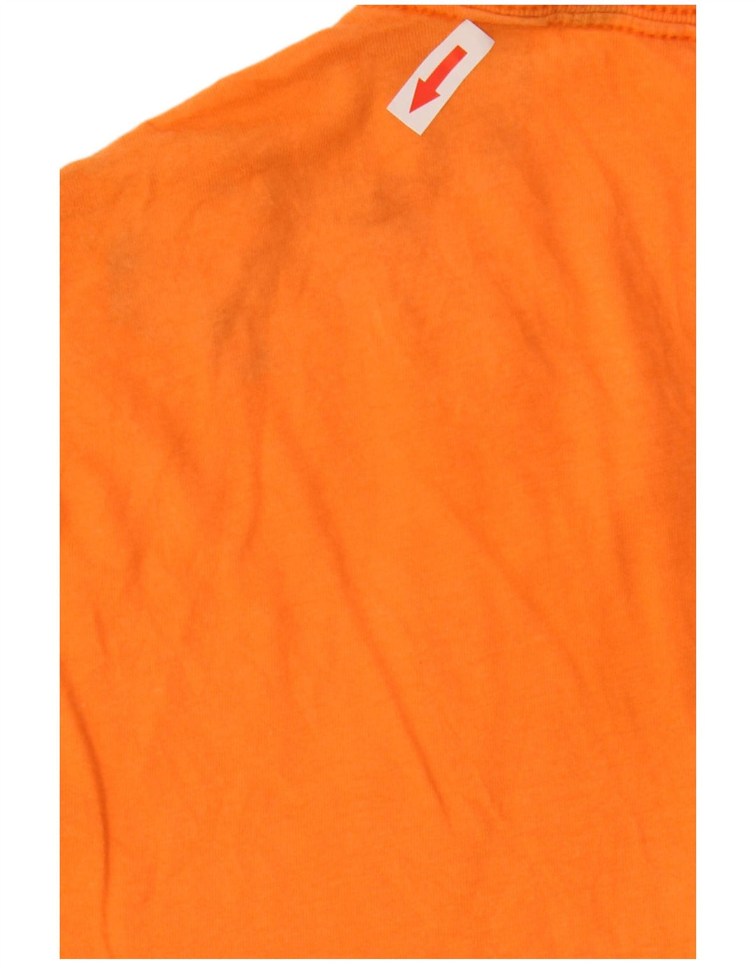 Tricou grafic pentru bărbați Penguin Top din bumbac portocaliu mediu