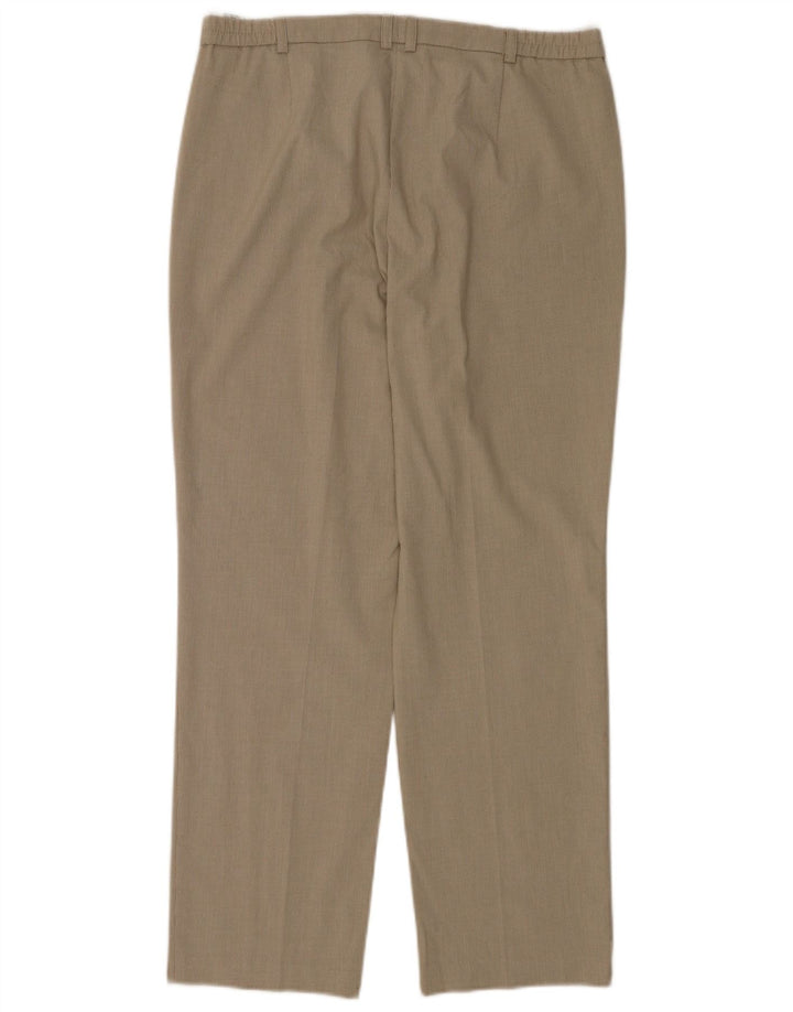 Marks & Spencer Pantaloni drepti pentru femei UK 14 Medium W32 L28 Gri