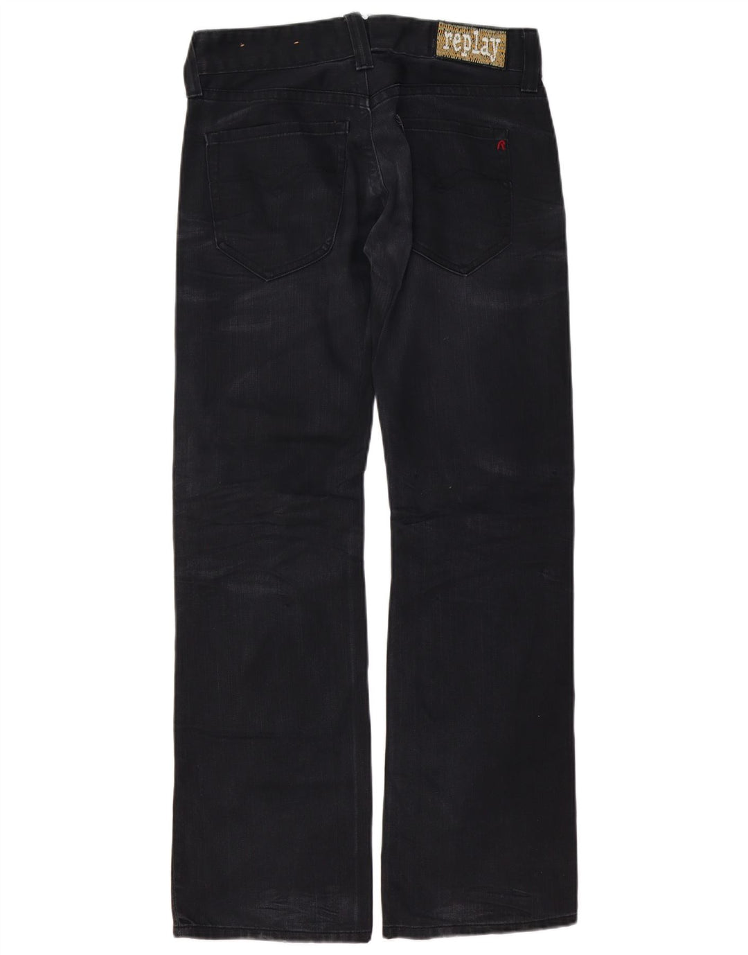 Replay Jeans Bootcut pentru femei W30 L32 bumbac negru