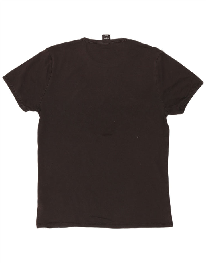 Tricou G-STAR pentru bărbați Top mare, gri bumbac