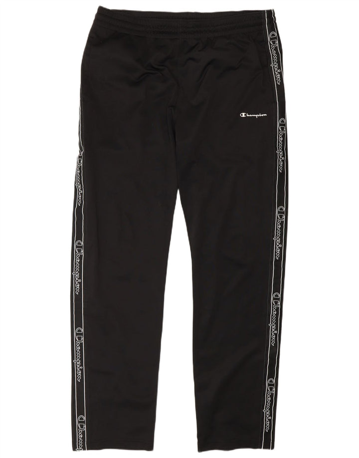 Pantaloni de trening grafic pentru bărbați Champion XL negru