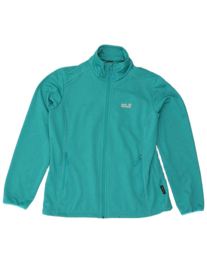 Jack Wolfskin Trening Top Jacket pentru femei Marea Britanie 14/16 Turcoaz mare