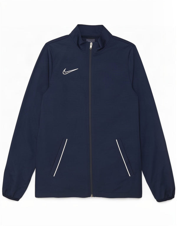 Jachetă de top pentru trening Nike Dri Fit pentru bărbați, mică, albastru, poliester