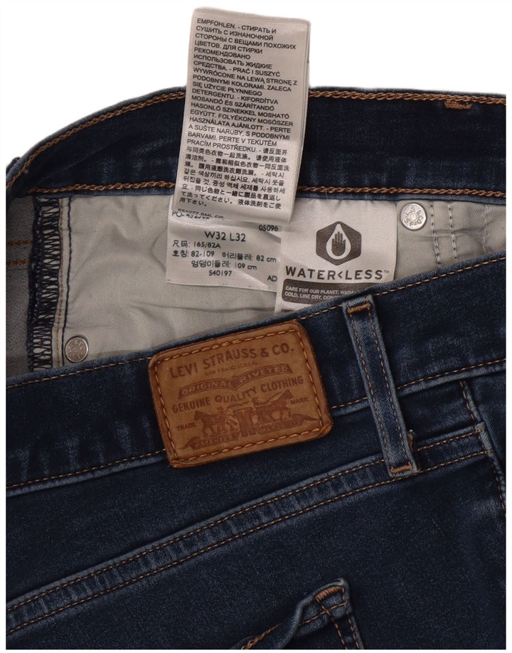 Blugi drepți modelați 314 Levi's pentru femei L32 L32 Bumbac albastru