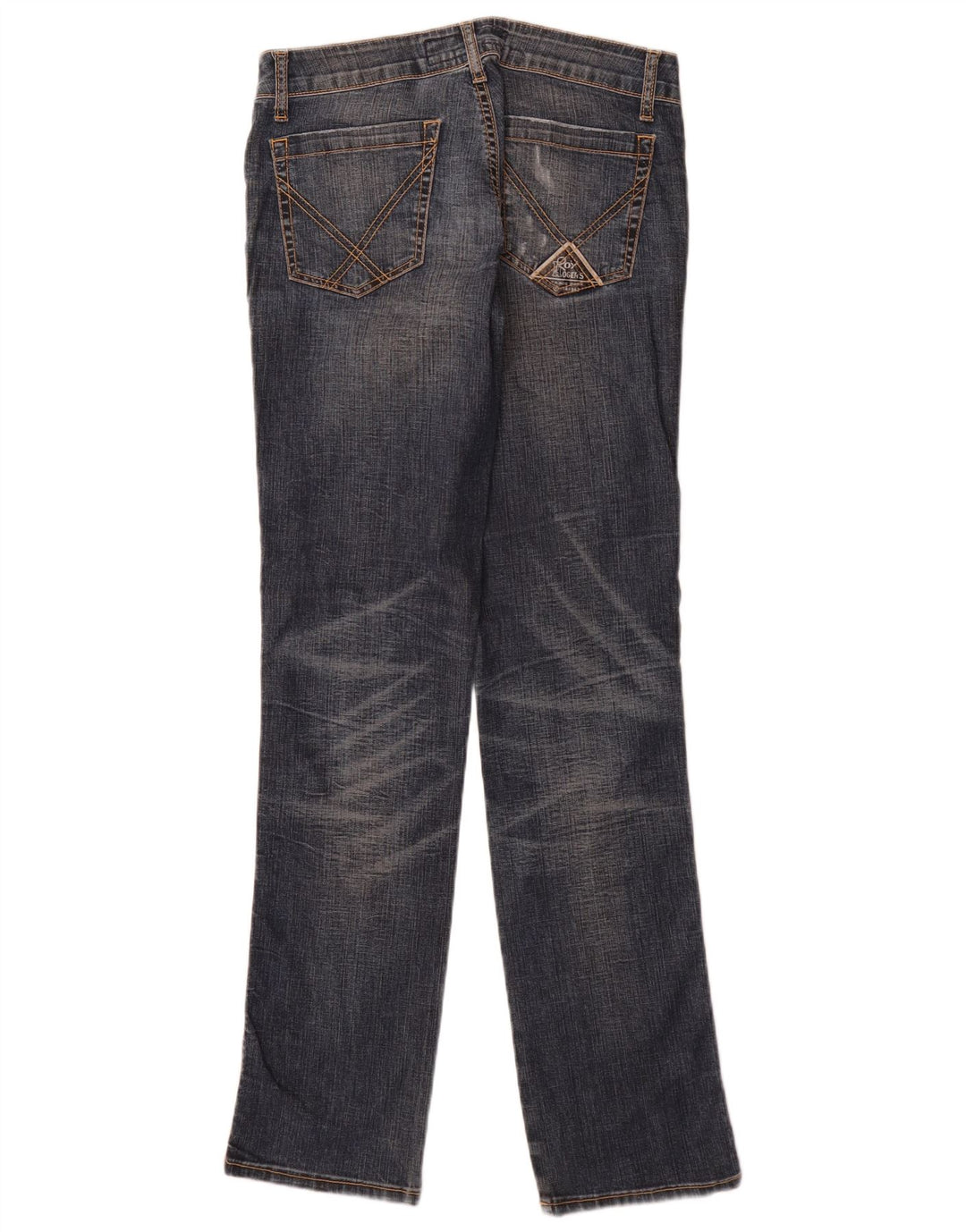Blugi drepti pentru femei Roy Rogers W29 L34 Bumbac albastru