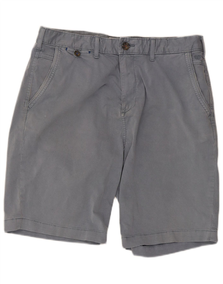 Pantaloni scurți chino pentru bărbați White Stuff W34, bumbac gri mare