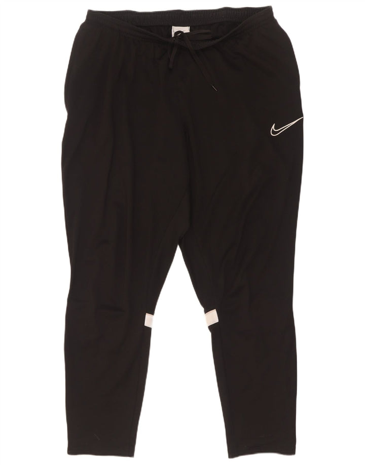 Pantaloni de trening Nike Dri Fit pentru bărbați 2XL, negru, poliester color bloc