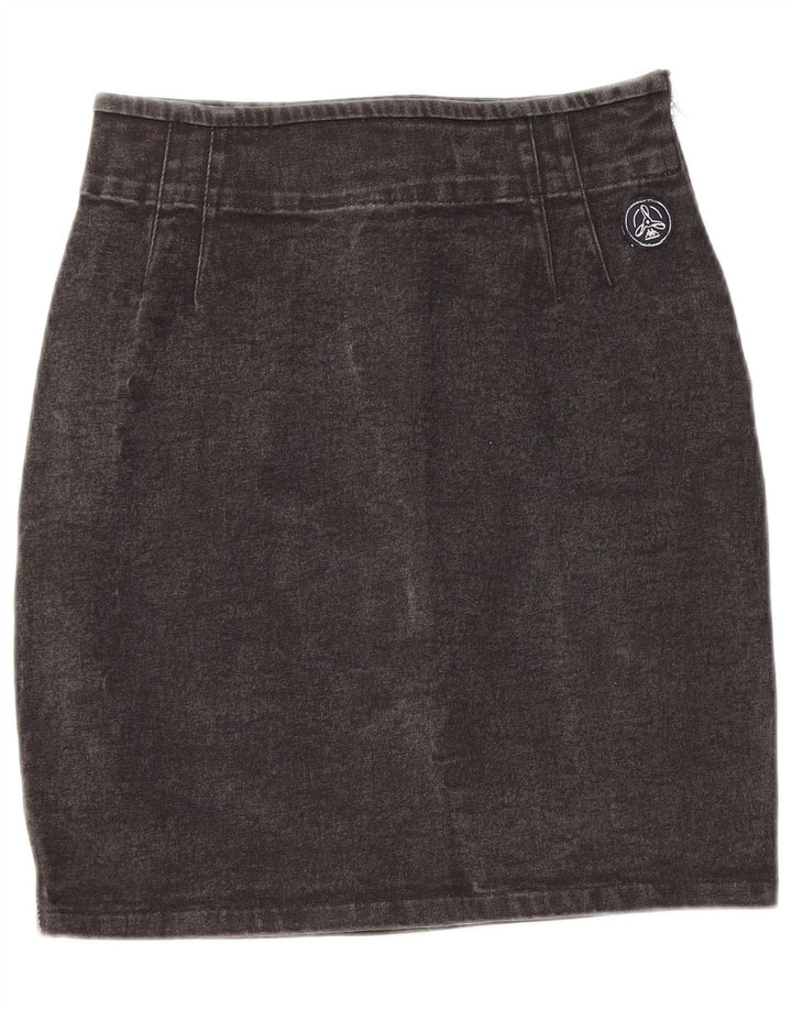 Fusta de blugi pentru femei Kappa W26 Small Black