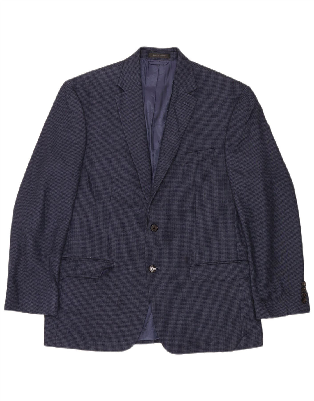 Blazer pentru bărbați Ralph Lauren, cu 2 nasturi, UK 38 Medium, bleumarin, picior de găină