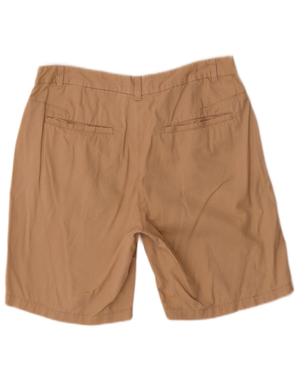 Pantaloni scurti chino pentru femei Marks & Spencer UK 10 Small W30 Beige Bumbac