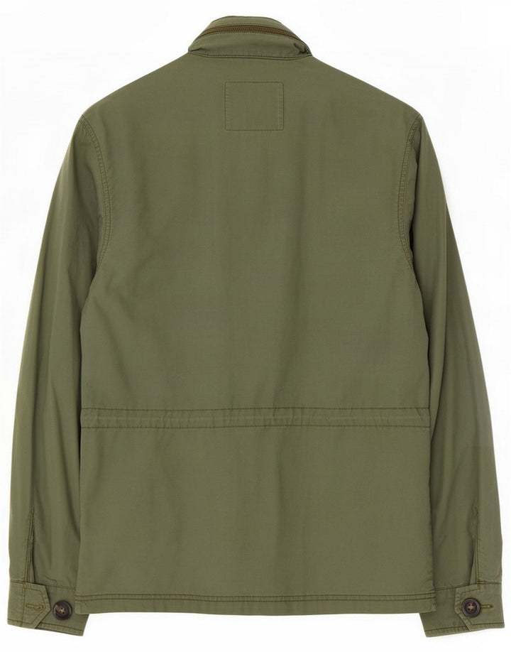 Levi's Mens Hooded Utility Jacket UK 38 Medium Green