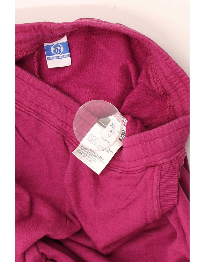Pantaloni de trening pentru femei Sergio Tacchini IT 42 bumbac roz mediu