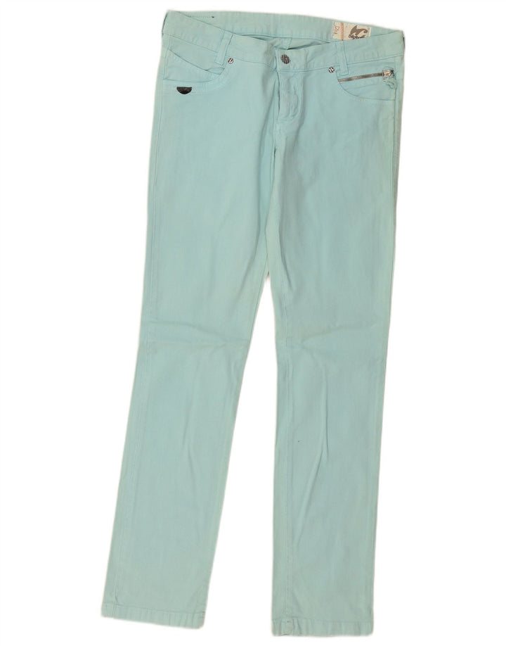 BILLABONG Pantaloni slim casual pentru femei W32 L32 bumbac albastru