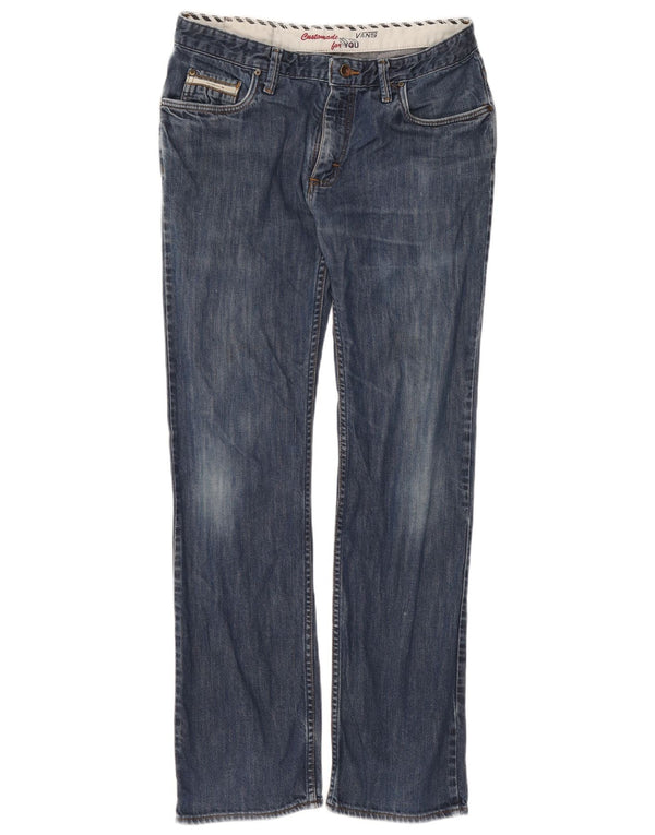 Blugi drepti pentru bărbați Vans W32 L32 Bumbac albastru