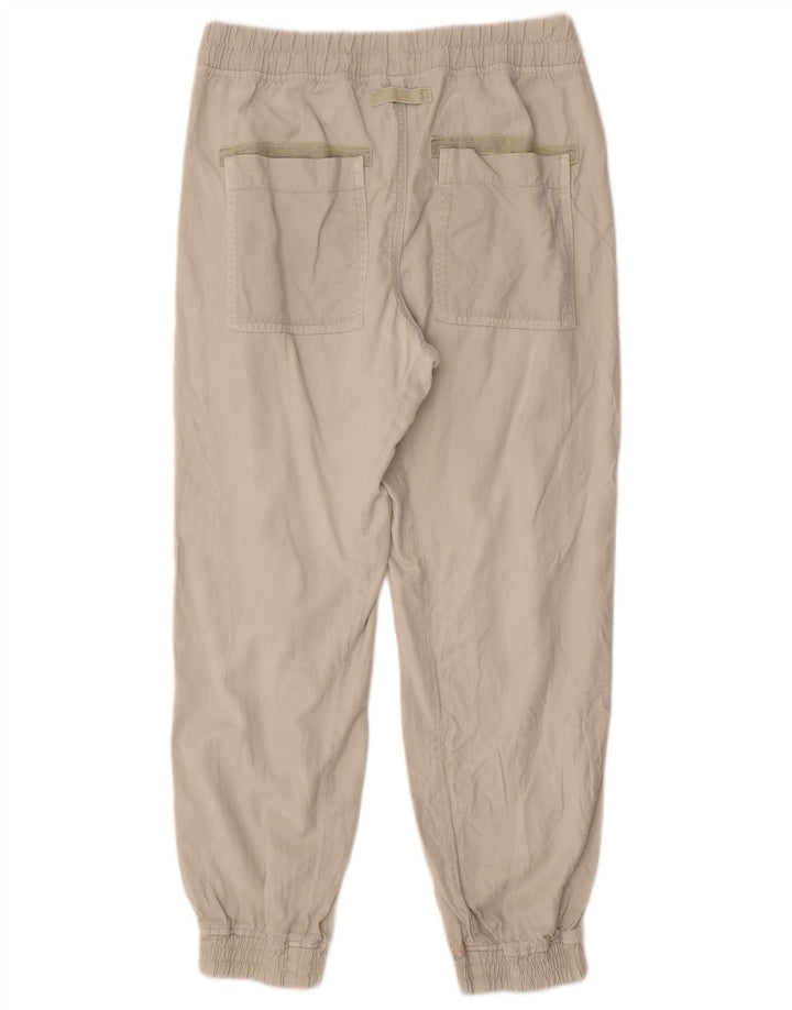 Pantaloni de trening Zara Femei Joggeri UK 14 Medium Bej