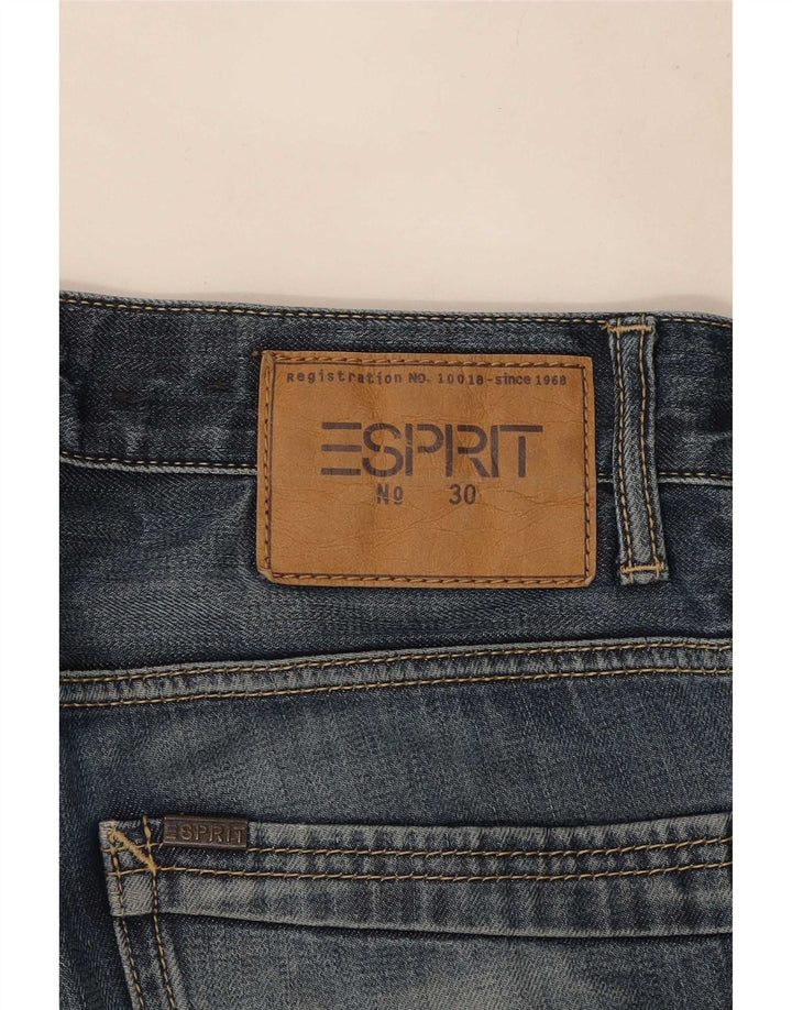 Blugi drepti pentru femei Esprit L30 L32 Bumbac bleumarin