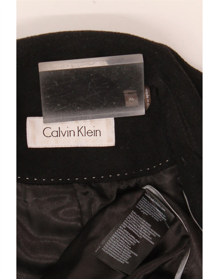 Palton pentru femei Calvin Klein UK 18 XL Lână neagră