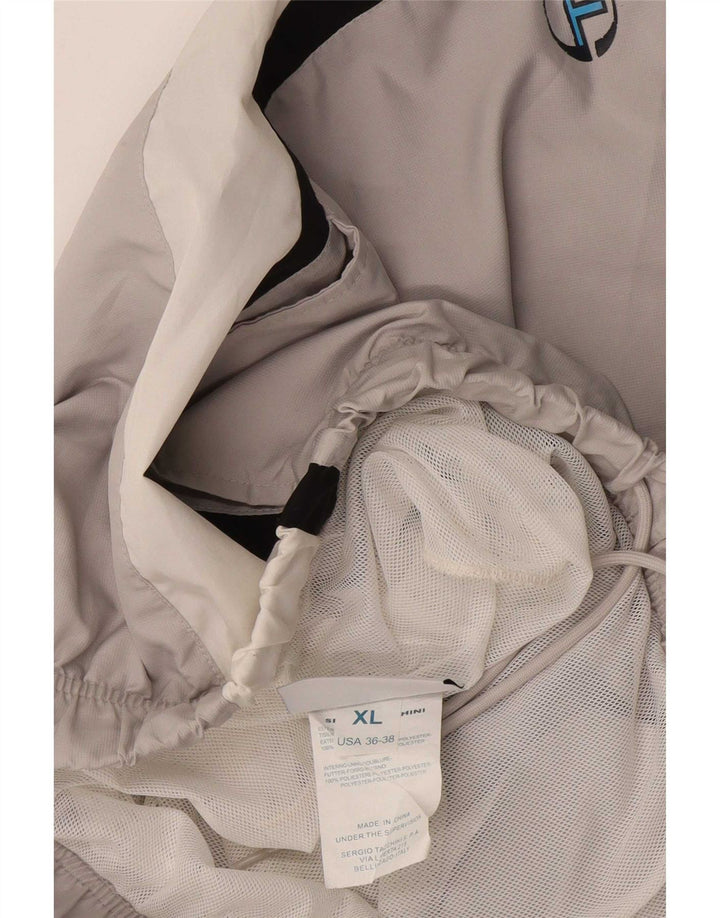 Pantaloni scurți sport pentru bărbați Sergio Tacchini XL, gri, poliester color bloc