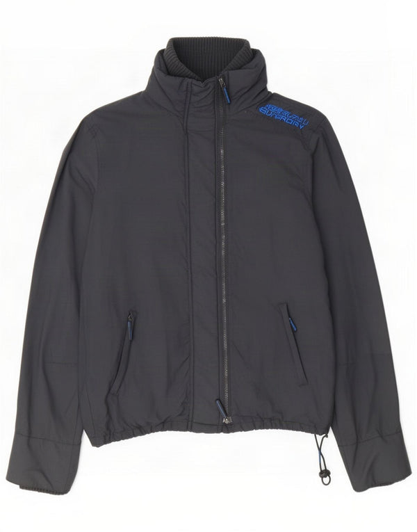 Superdry Jachetă de ploaie pentru bărbați UK 40 Large Navy Blue Marine