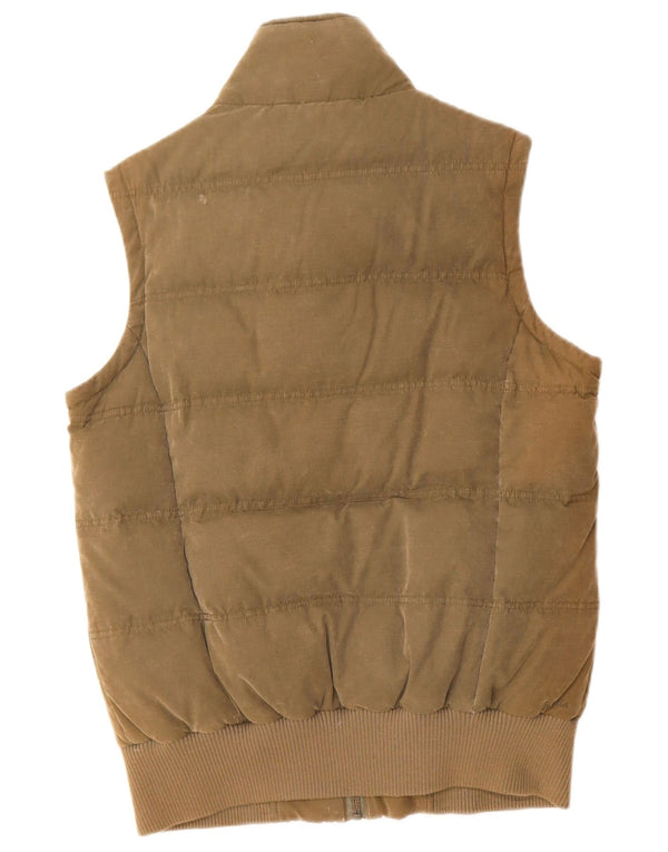 Gilet căptușit pentru femei Fat Face UK 12 Medium Kaki Poliester