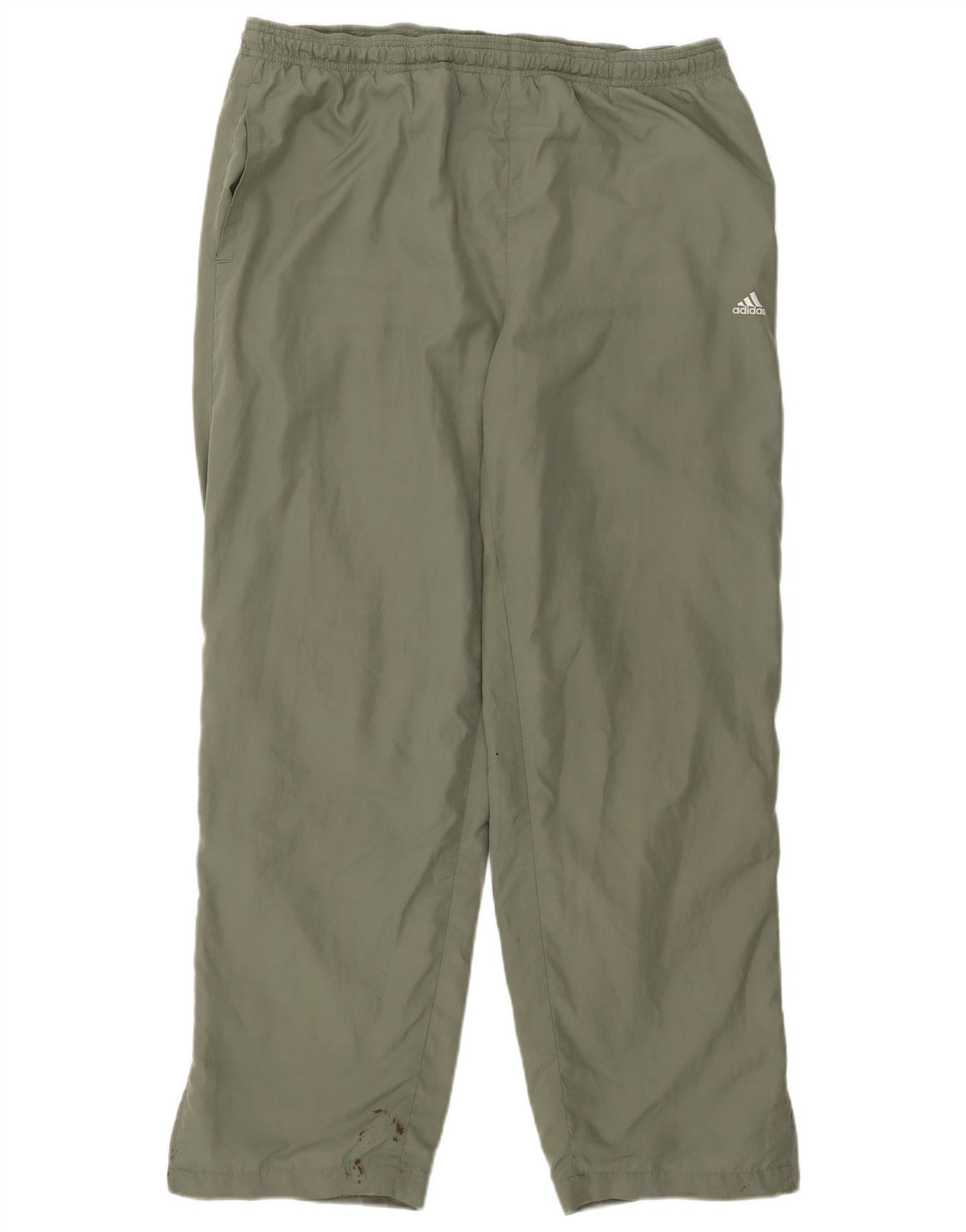 Pantaloni de trening Adidas pentru bărbați Marea Britanie 44/46 Poliester kaki mare