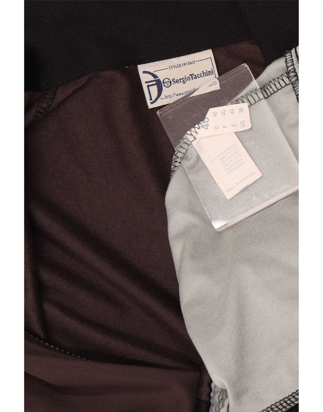 Jachetă de trening pentru bărbați Sergio Tacchini IT 46 Small Brown Colorblock