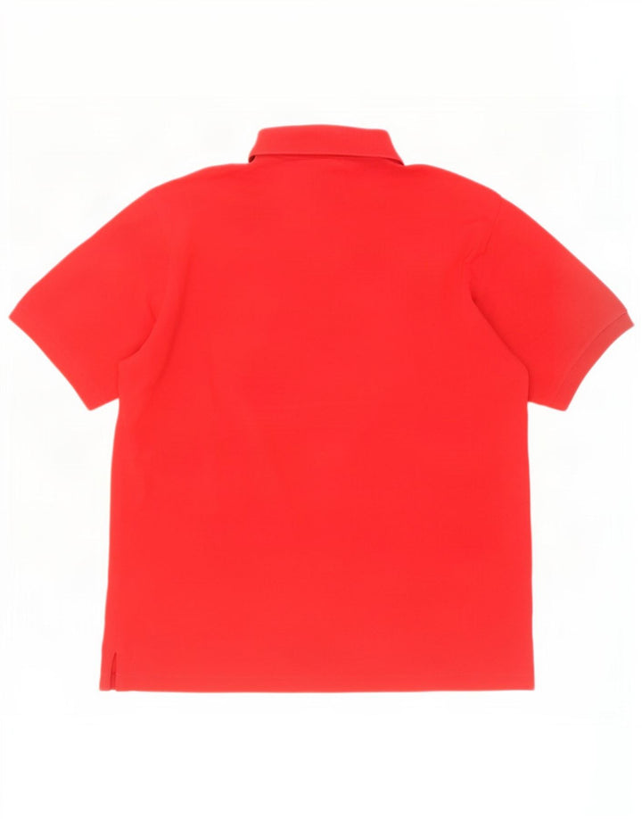 Tricou polo Sergio Tacchini pentru bărbați IT 54 XL Bumbac roșu