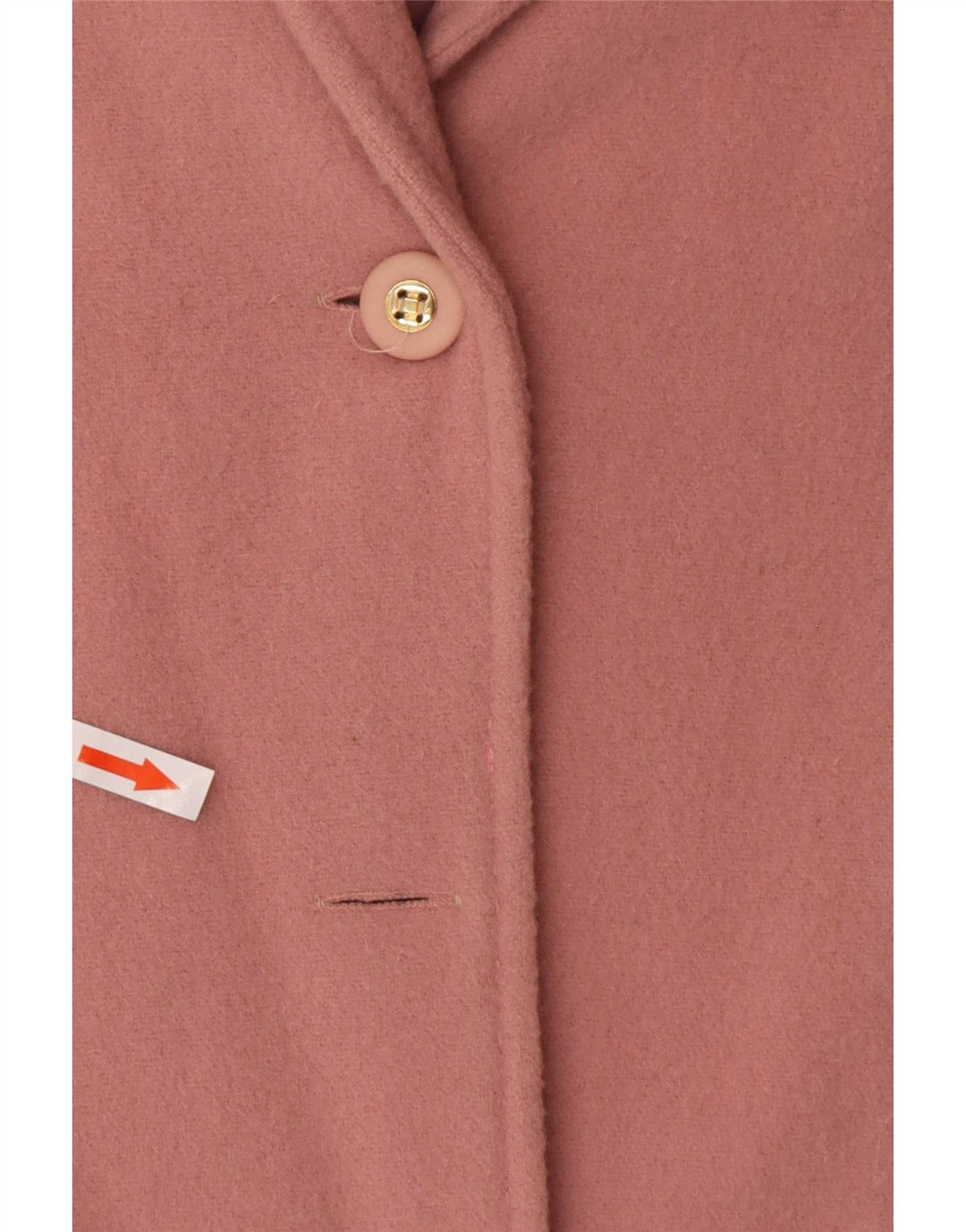 Vintage Womens 2 Button Blazer Jacket IT 50 XL Pink Wool