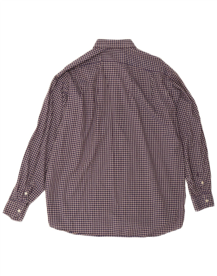 Cămașă pentru bărbați Lacoste Mărimea 42, mare, bleumarin, bumbac vichy