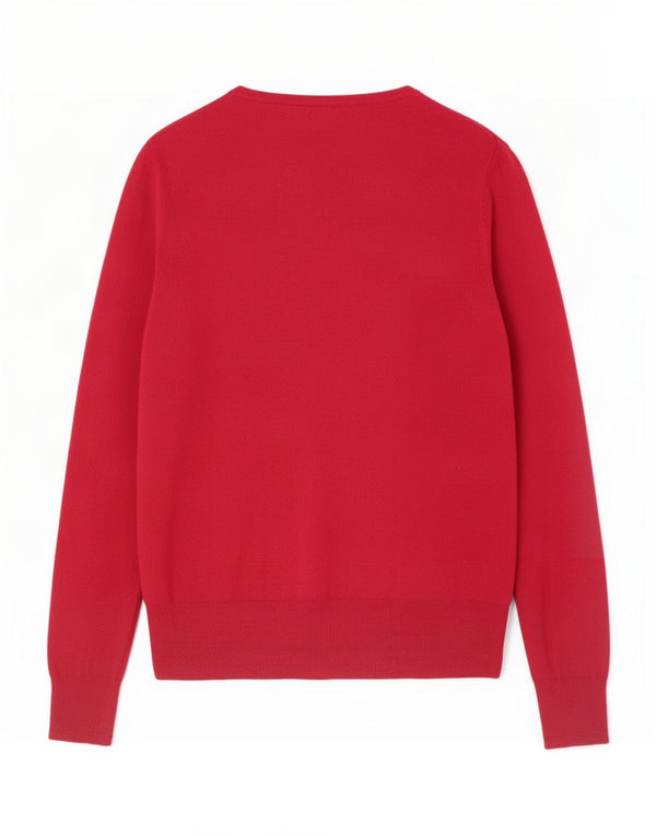 Pulover cardigan pentru femei Marks & Spencer UK 14 mare, roșu, viscoză