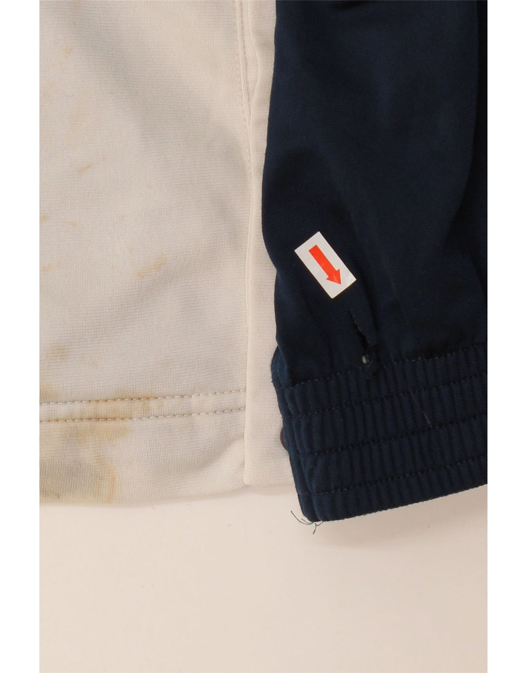 LOTTO Jachetă de trening pentru bărbați Marea Britanie 44/46 2XL Alb Poliester bloc de culoare