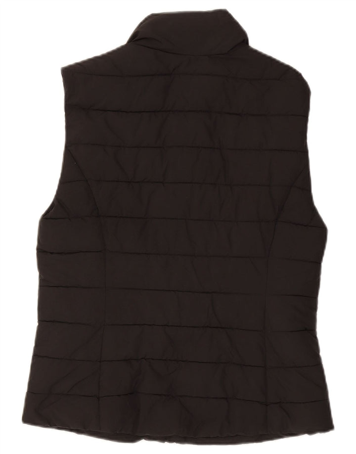 Jack Wills Gilet căptușit pentru femei UK 10 Poliester negru mic