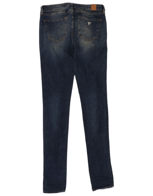 Blugi skinny pentru femei Guess Power Low W28 L34 Bumbac albastru